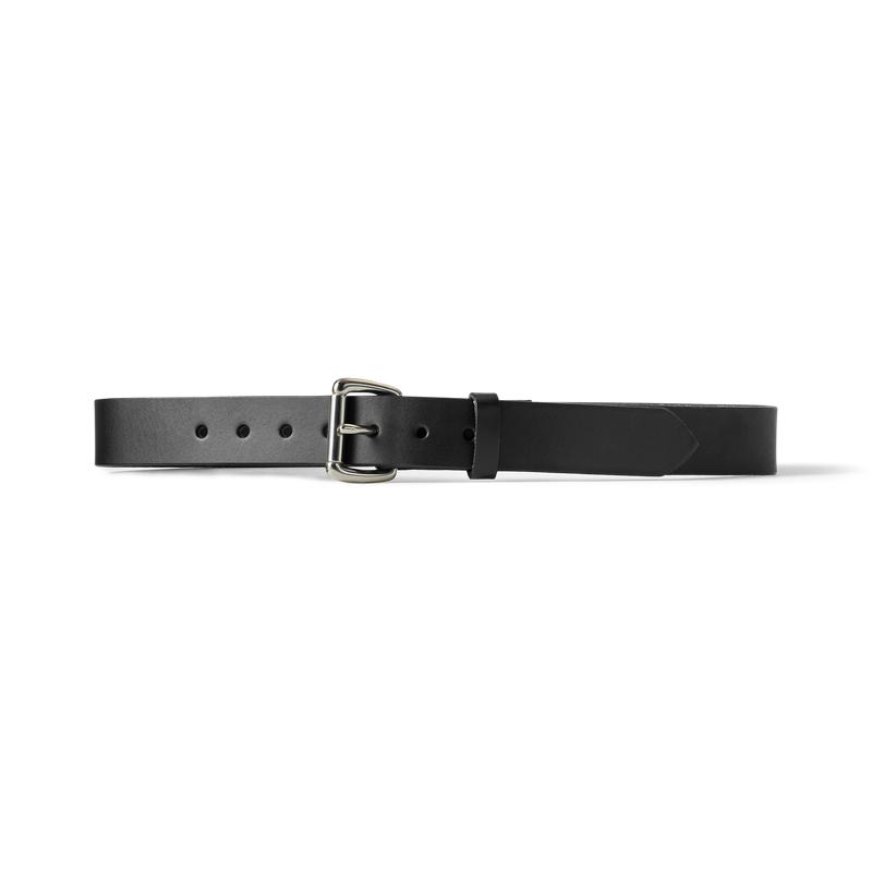1.25" Bridle Leather Belt - Black