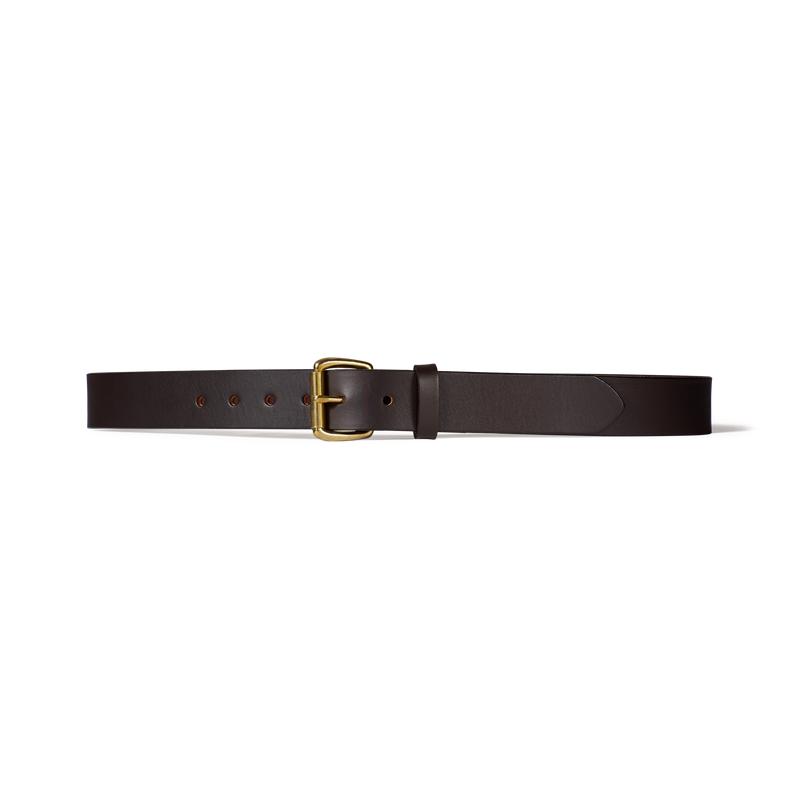1.25" Bridle Leather Belt - Brown Leather