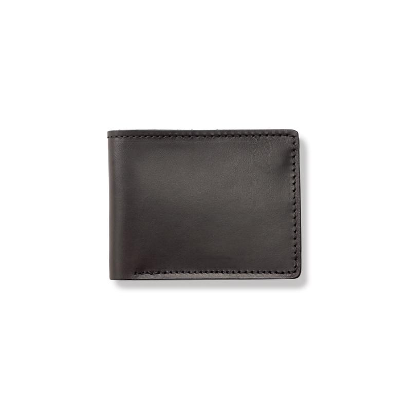Bridle Leather Bi-fold Wallet - Brown Leather