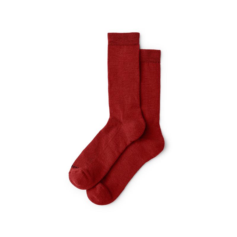 Everyday Crew Socks - Red