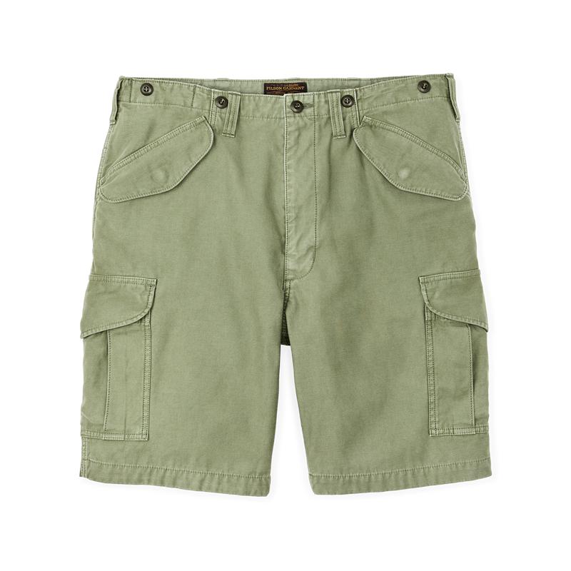 Field Cargo Shorts - Washed Fatigue Green