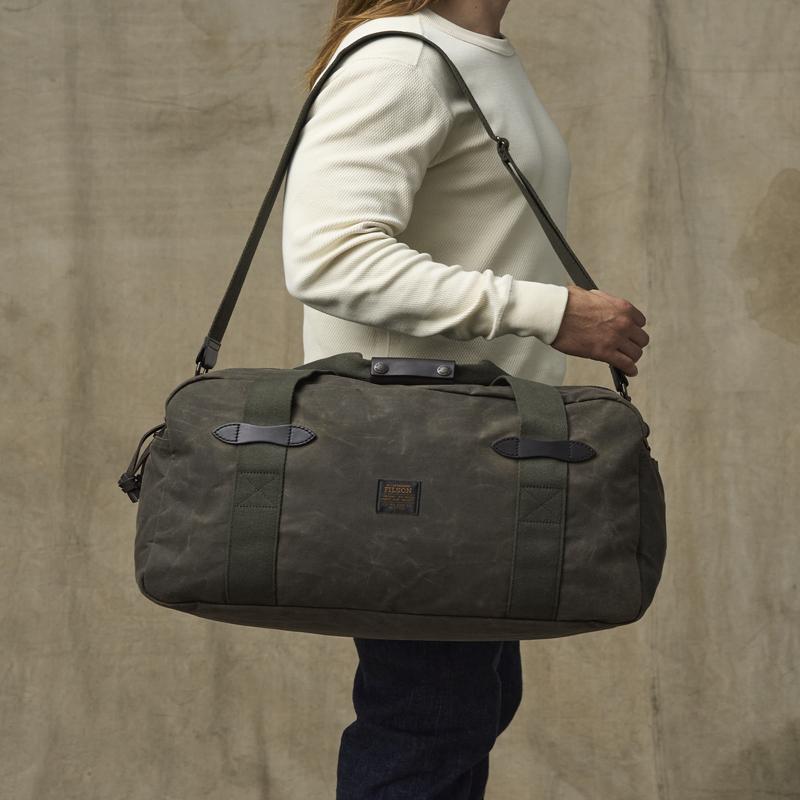 Medium Tin Cloth Duffle Bag - Otter Green