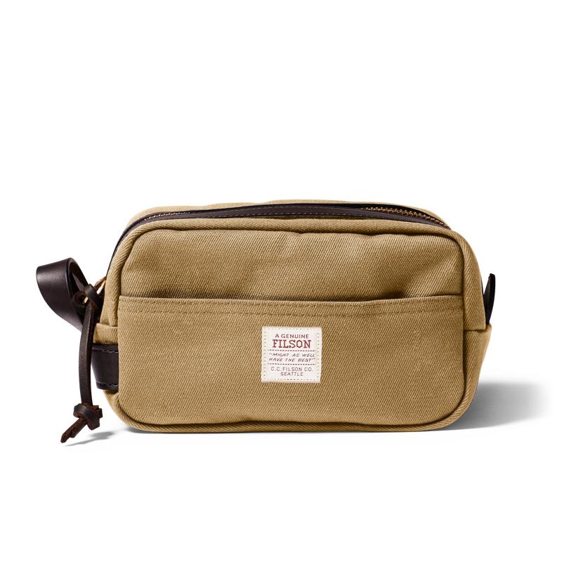 Rugged Twill Travel Kit - Tan