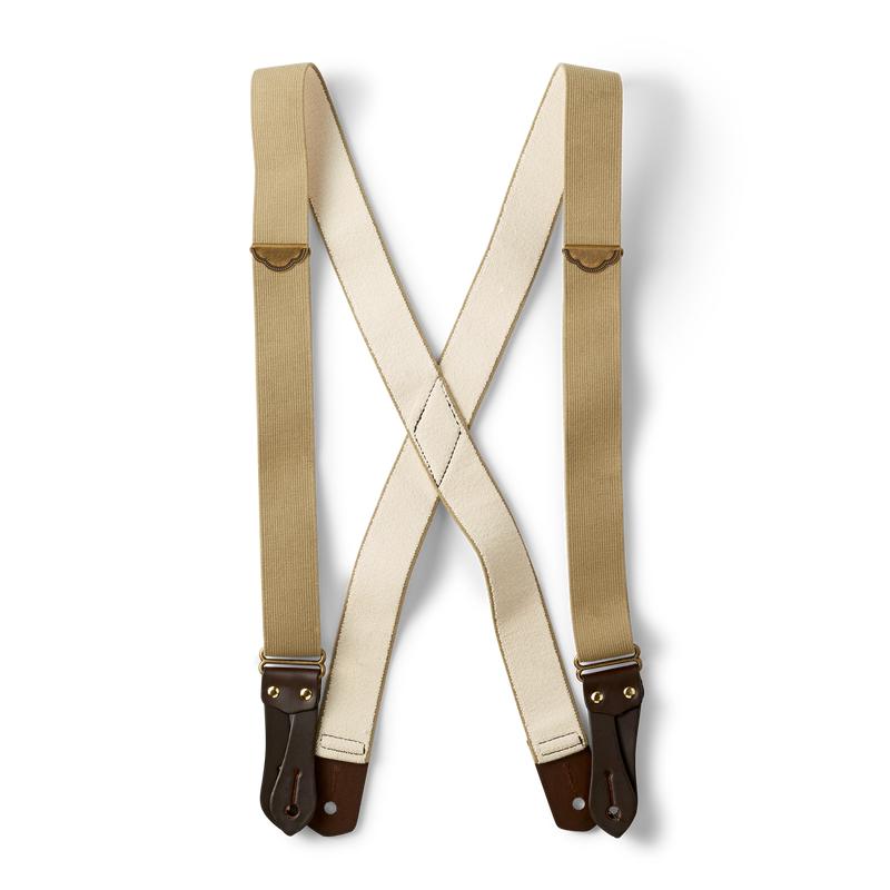 Tab Suspenders - Tan