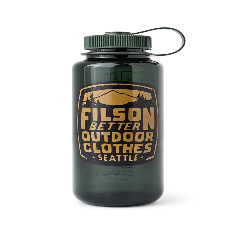 32-oz. Nalgene Bottle - Jade / Vintage Seal
