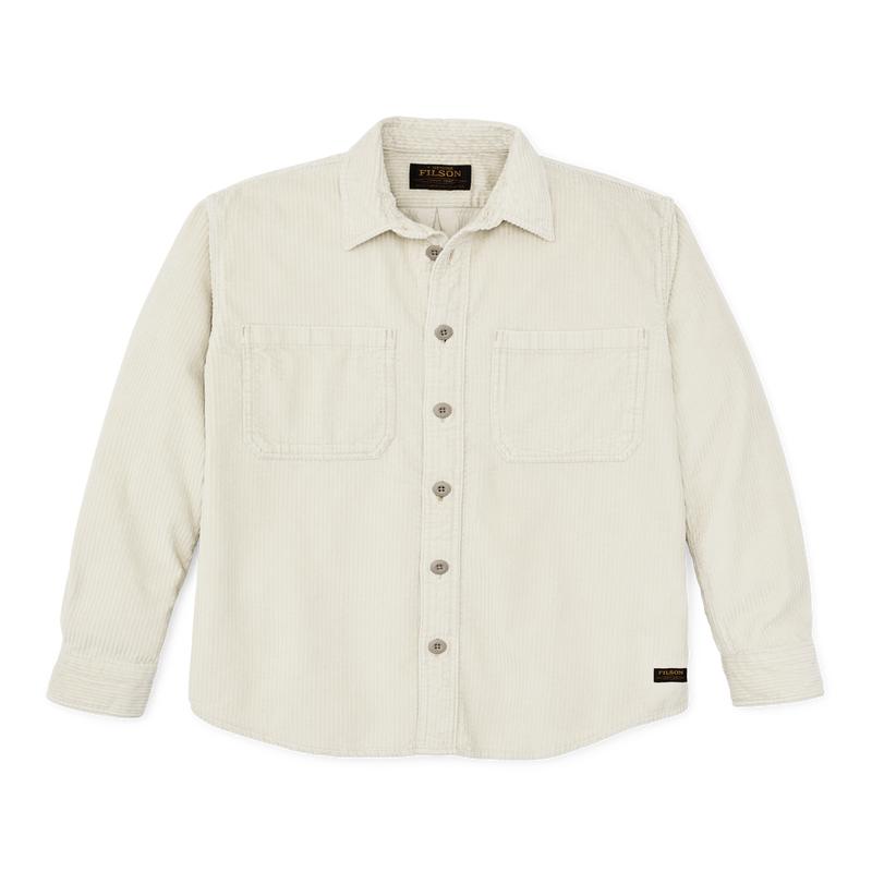 6-wale Corduroy Shirt - Stone