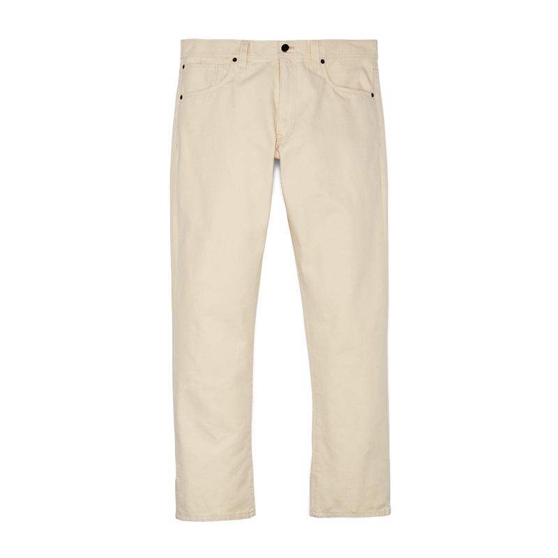 Dry Tin Cloth 5-pocket Pants - Natural Seed