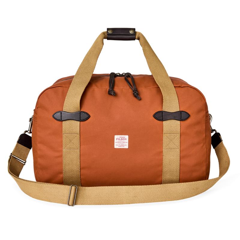 Medium Tin Cloth Duffle Bag - Rust
