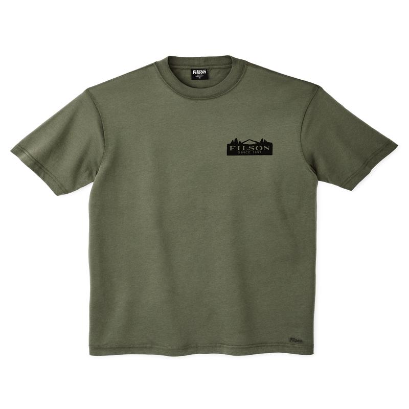 S/s Ranger Graphic T-shirt - Service Green / Scenic