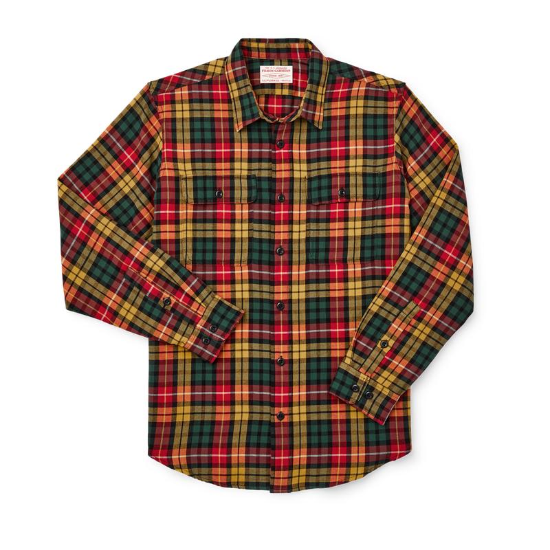 Scout Shirt - Spruce / Gold Plaid