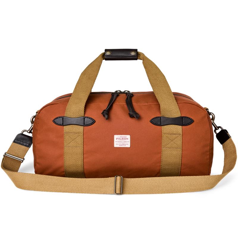 Small Tin Cloth Duffle Bag - Rust