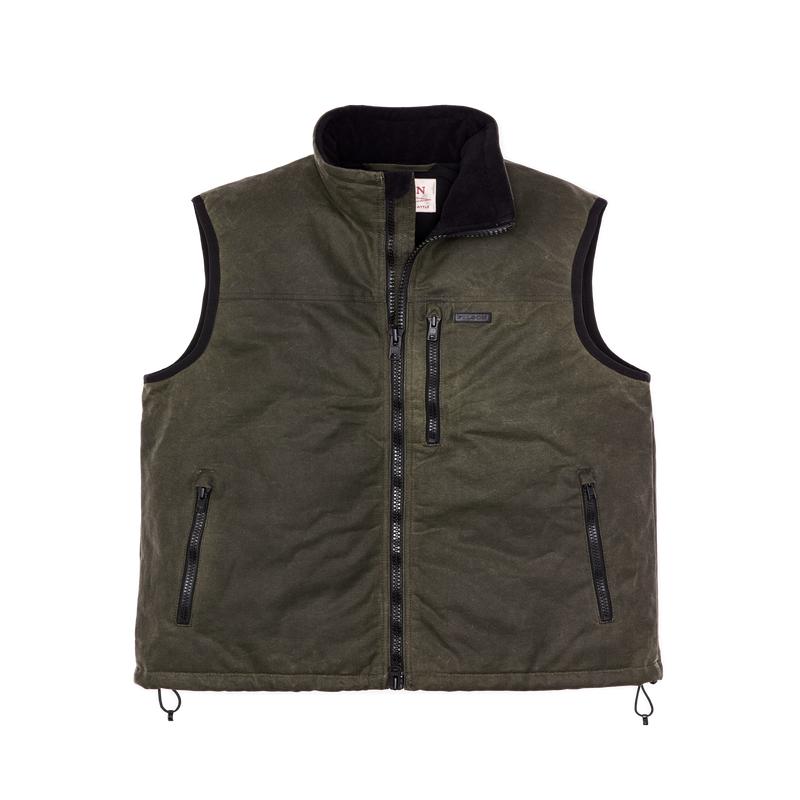 Tin Cloth Primaloft Vest - Otter Green