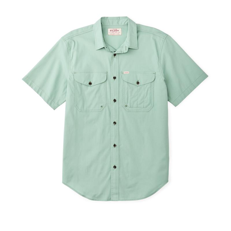 Twin Lakes Short Sleeve Sport Shirt - Granite Green