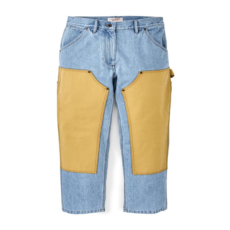 Women's 13-oz. Work Jeans - Stone Wash Indigo