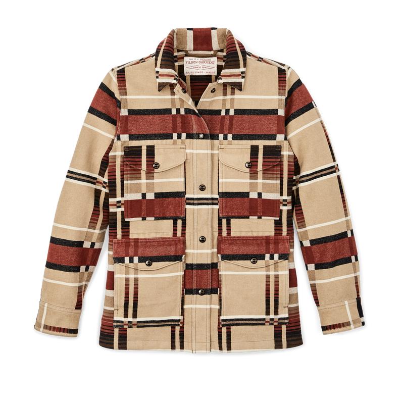 Women's Beartooth Work Coat - Bloodstone / Tan Ombre