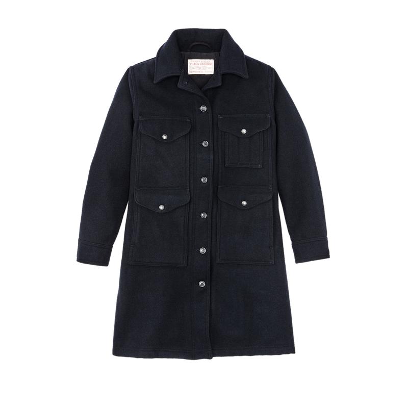 Women's Long Mackinaw Cruiser - Dark Navy
