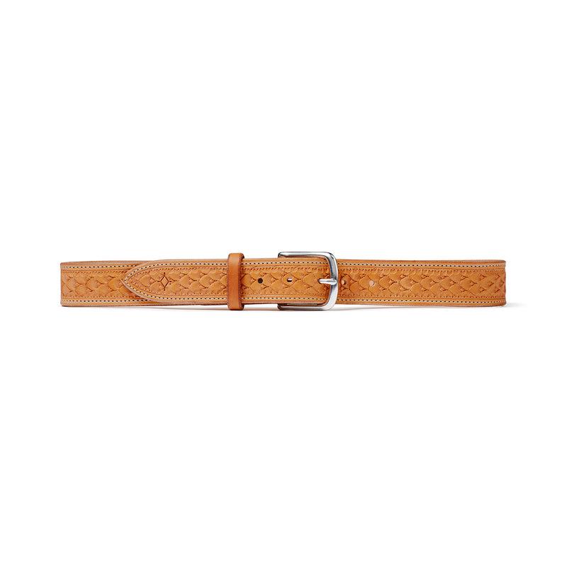 Women's Stamped Belt - Natural