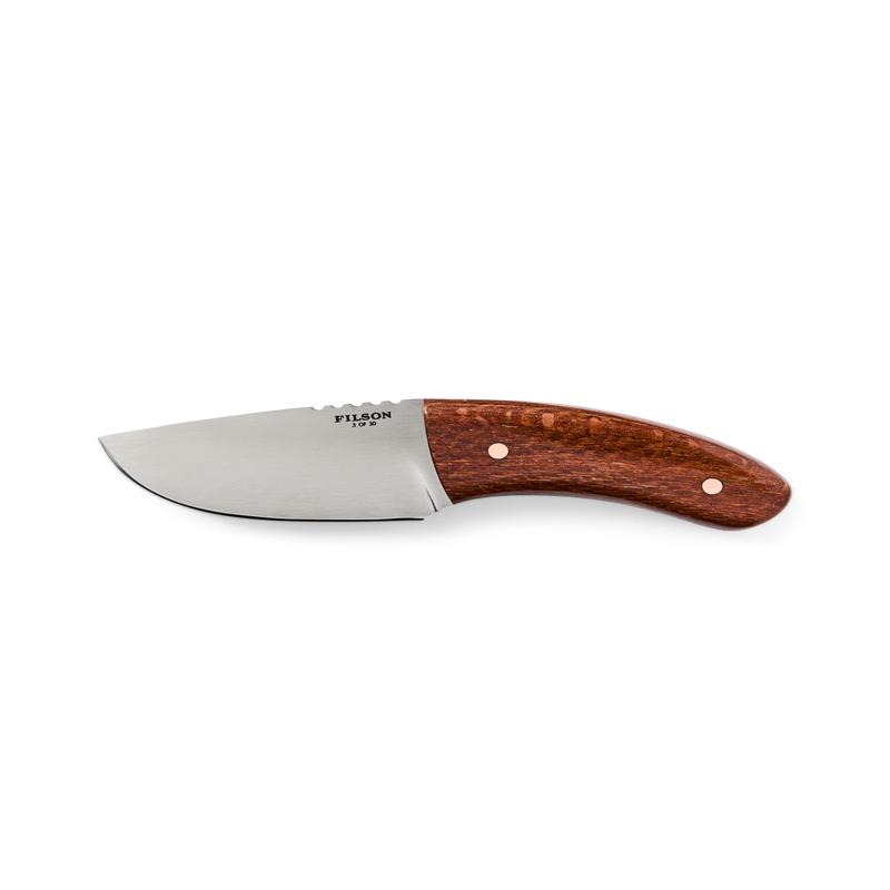 Filson X Graycloud Skinning Knife - Leopardwood