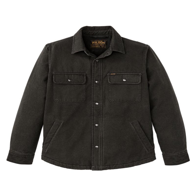 Fleece Lined Jac-shirt - Peat