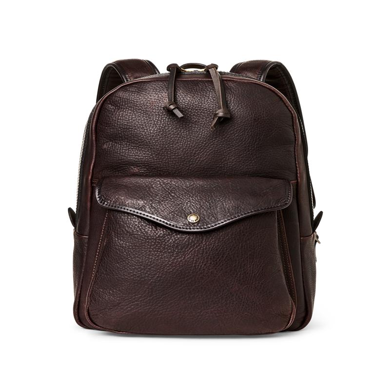 Heritage Leather Journeyman Backpack - Ballard Brown