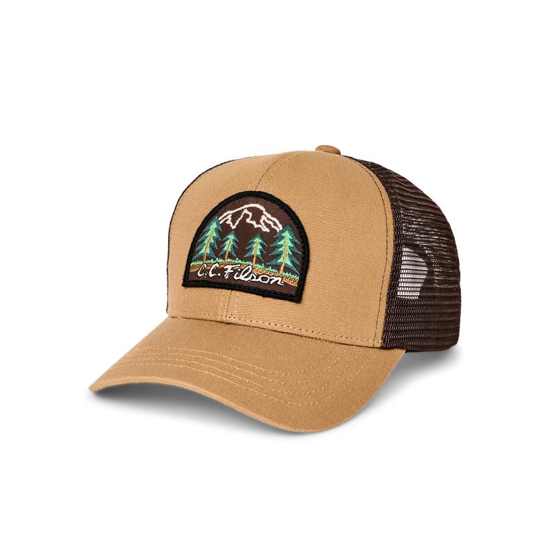 Logger Mesh Cap - Wheat / Wood