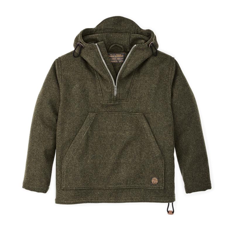 Mackinaw Wool Anorak - Forest Green