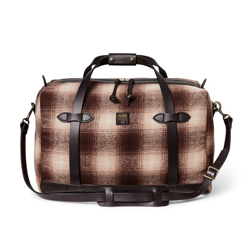 Medium Mackinaw Wool Duffle - Brown / Tan Ombre