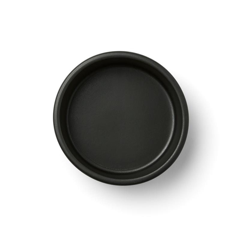 Stoneware Dog Bowl - Faded Black