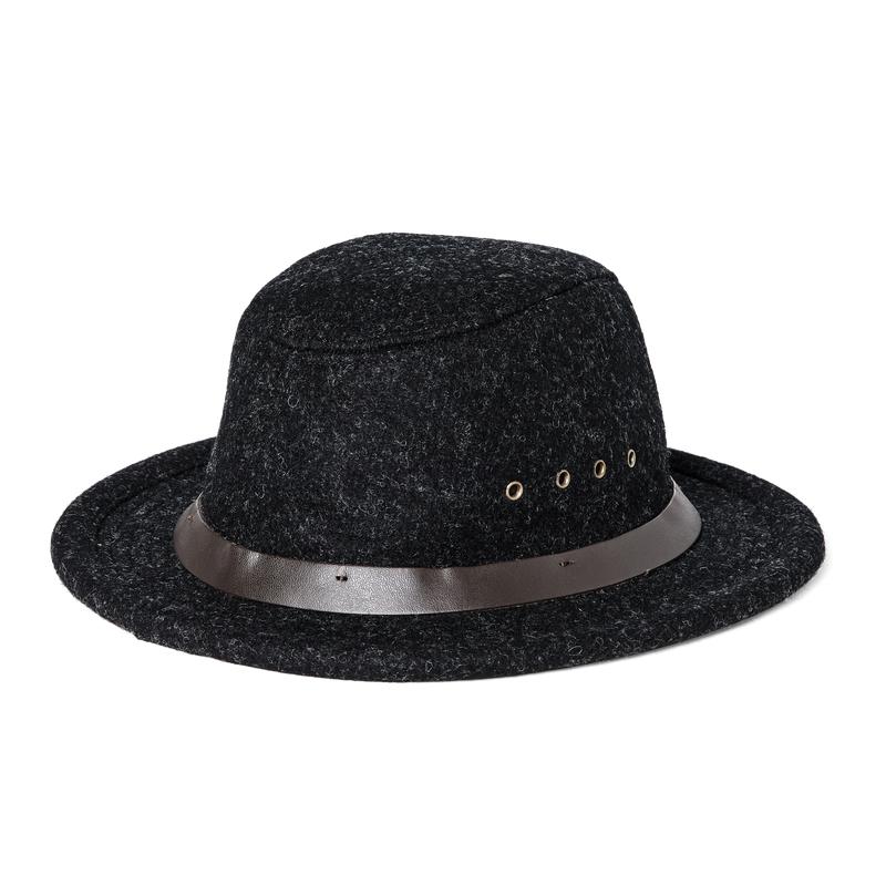 Wool Packer Hat - Charcoal