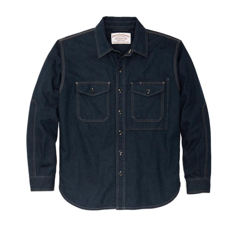 Denim Work Shirt - Mid-wash Indigo