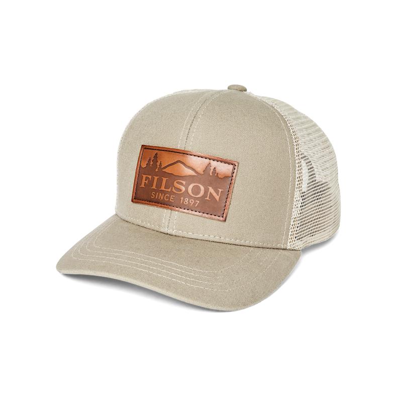 Dry Tin Cloth Logger Mesh Cap - Gray Khaki