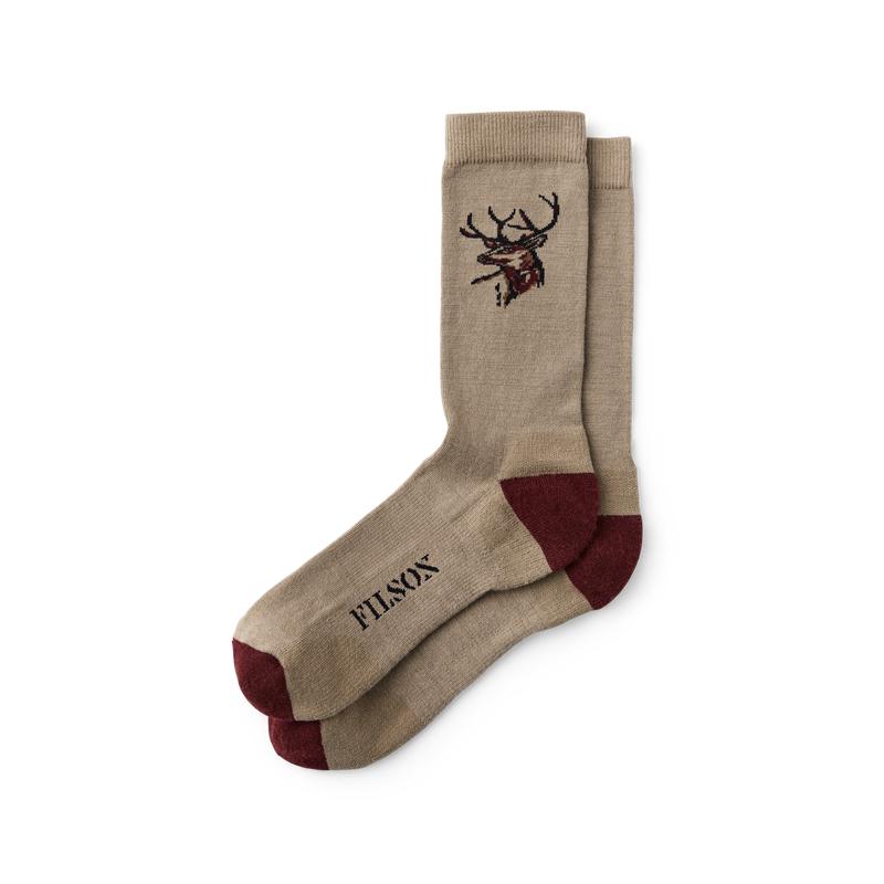 Everyday Crew Socks - Tan / Buck