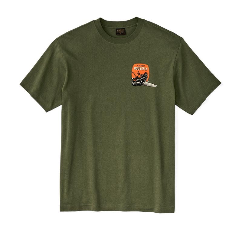 Filson X Housefly Frontier Graphic T-shirt - Cypress / Energy