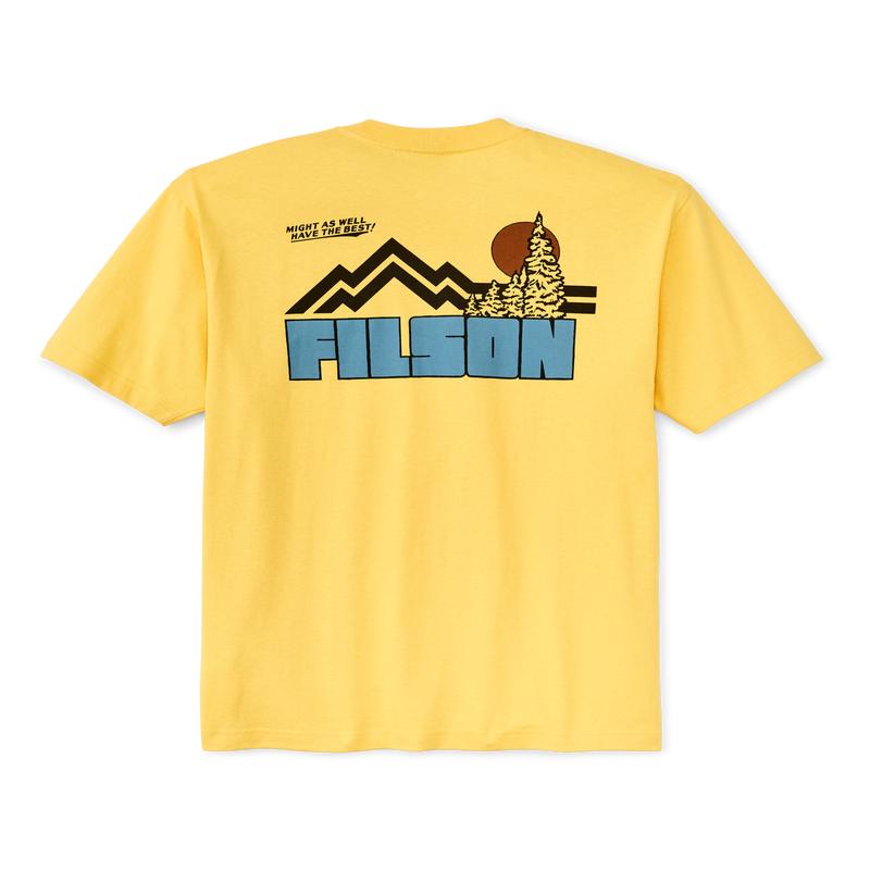 Frontier Graphic T-shirt - Aspen Gold / Sun