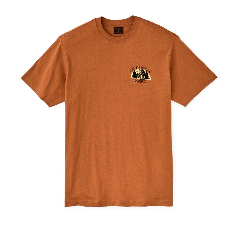 Frontier Graphic T-shirt - Bourbon / Tournament