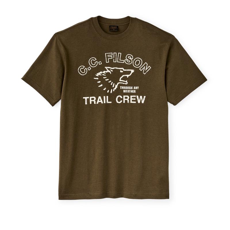 Frontier Graphic T-shirt - Military Olive / Trail