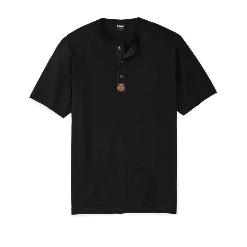 Frontier Henley T-shirt - Black