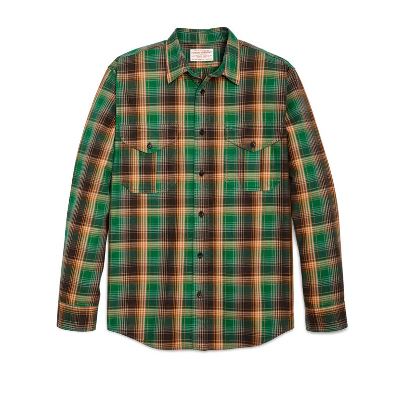 Lightweight Alaskan Guide Shirt - Yellow / Green / Gray Plaid