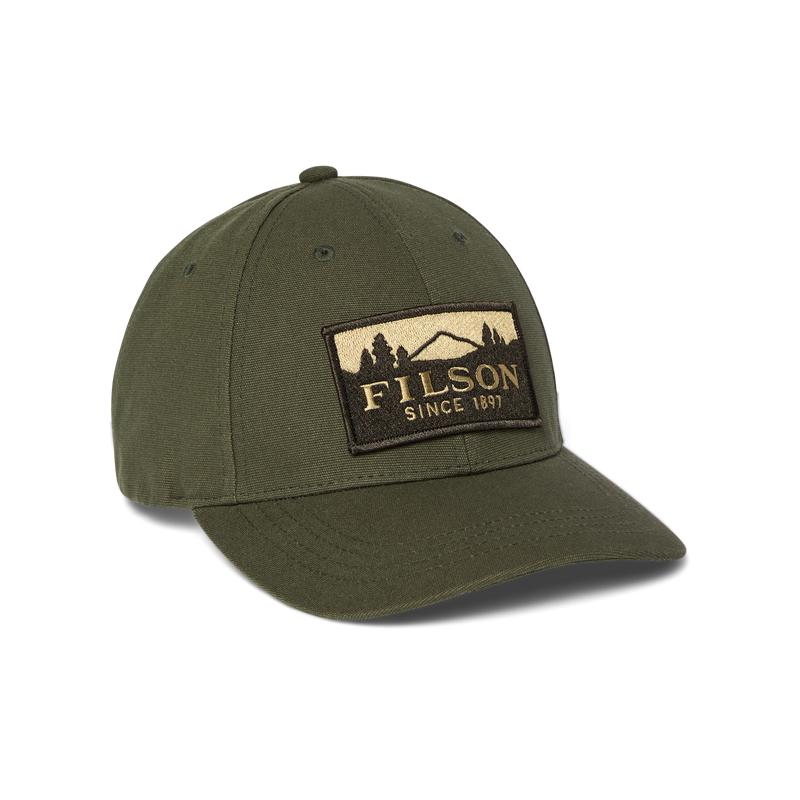 Logger Cap - Dark Olive / Scenic Patch