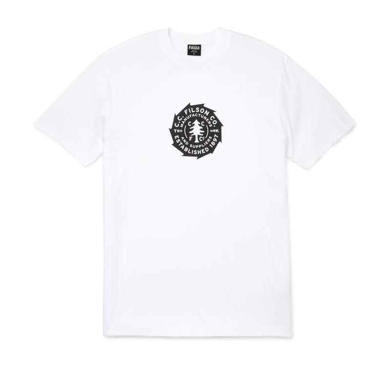 Ranger Graphic T-shirt - Bright White / Saw Blade