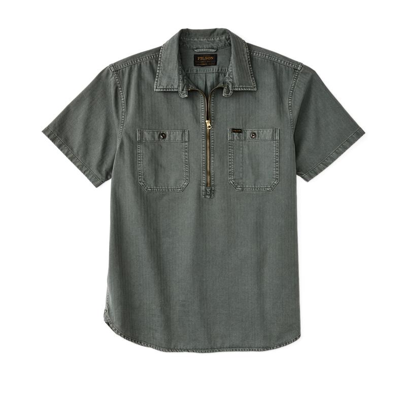 Short Sleeve Mechanic Shirt - Gravel