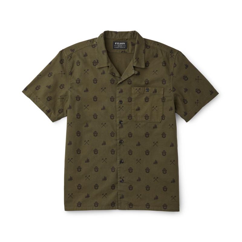 Smokey Bear Camp Shirt - Marsh Olive