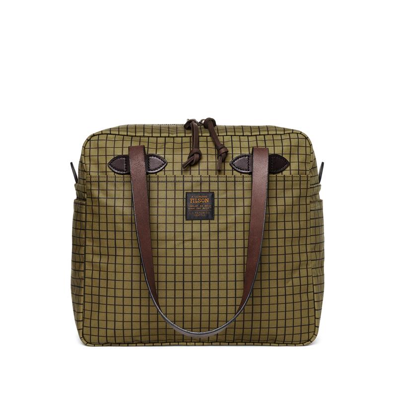 Tin Cloth Zipper Tote Bag  - Flyway Green