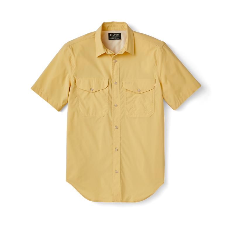 Twin Lakes Short Sleeve Sport Shirt - Semolina