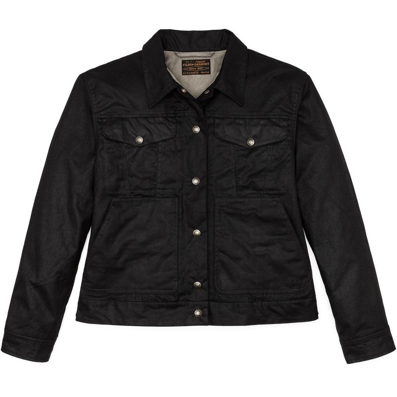 Women's Short Lined Cruiser Jacket - Black