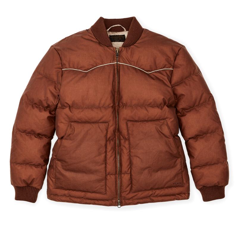 Women's Waxed Down Jacket - Madder Root