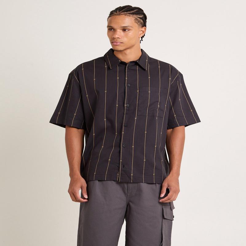 A Stripe Recycled Short Sleeve Shirt