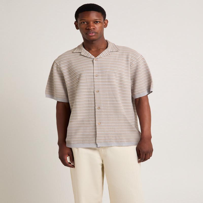 Keslo Striped Knitted Shirt