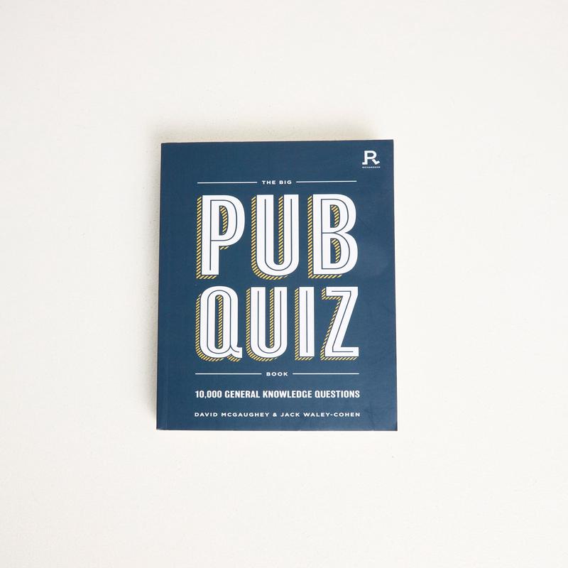 Big Pub Quiz Book: 10,000 General Knowledge Questions Book