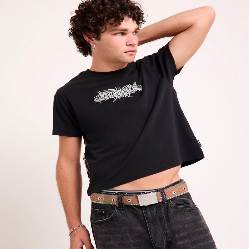 Narco Shrunken Cropped T-Shirt